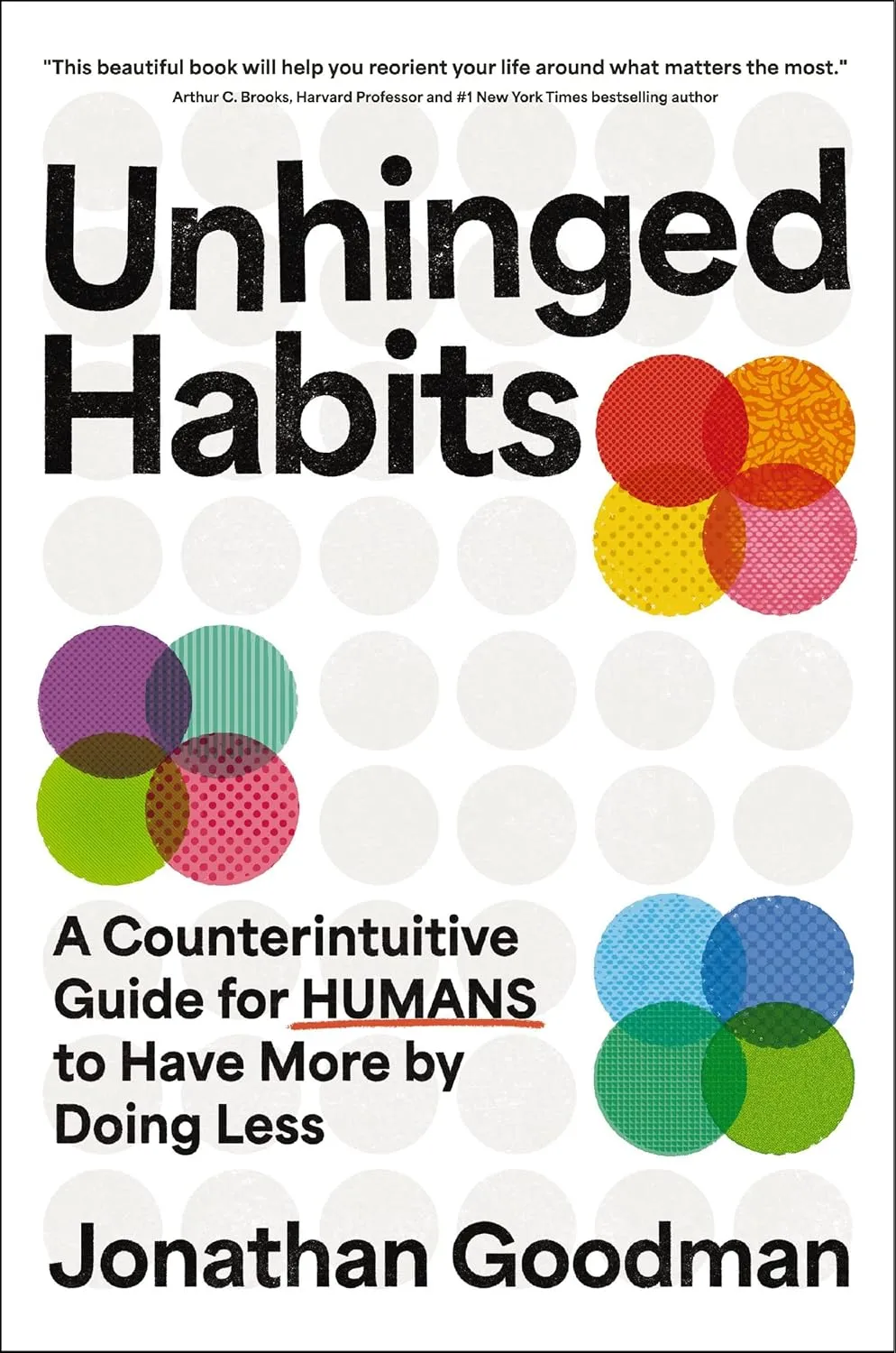The cover of Unhinged Habits by Jonathan Goodman