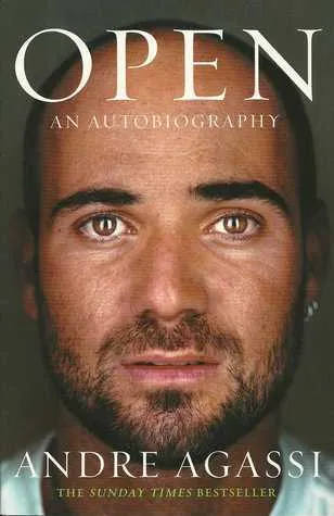 The book cover of "Open" by Andre Agassi